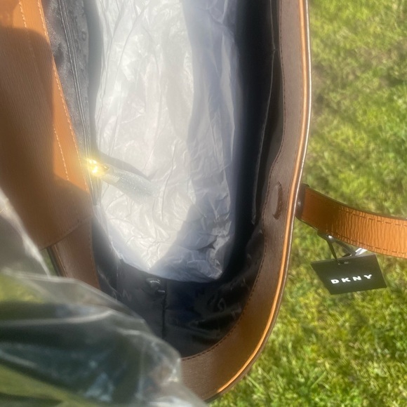 - Brown DKNY large tote bag , NWT​ - Picture 15 of 16